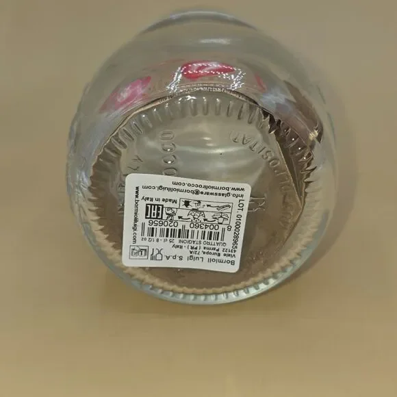 Bormioli Rocco Quattro Stagioni Small Glass Mason Jars 8.5, Set of 12 - Picture 10 of 10